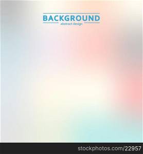 Bright vector background blur of color spots.. Bright vector background blur of color spots