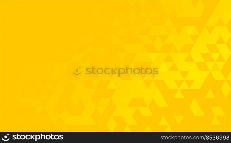 bright yellow background with triangle pattern