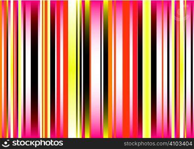Brightly colored abstract background with fluid colours and vert stripes