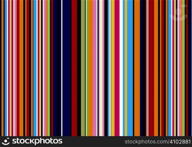 Brightly coloured abstract background with candy coloured stripes