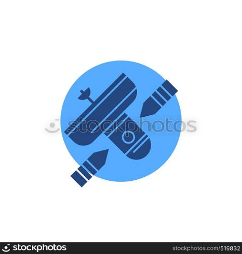 Broadcast, broadcasting, radio, satellite, transmitter Glyph Icon.. Vector EPS10 Abstract Template background