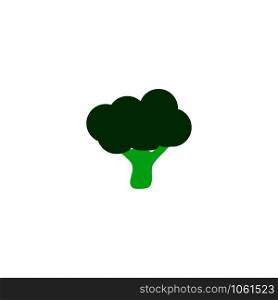 Broccoli food sign icon. Vector eps10 food sign