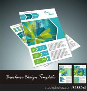 brochure design element, vector illustartion