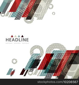 Brochure header layout background template. Brochure header layout