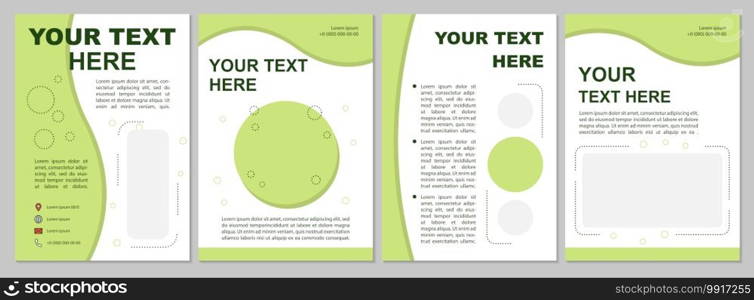 Brochure template for corporate presentation. Multipurpose catalog. Flyer, booklet, leaflet print, cover design with text space. Vector layouts for magazines, annual reports, advertising posters. Brochure template for corporate presentation