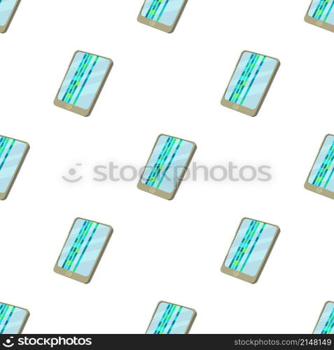 Broken display pattern seamless background texture repeat wallpaper geometric vector. Broken display pattern seamless vector