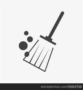 broom brush icon