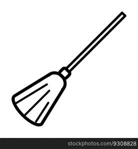 broom icon design vector template