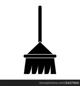 broom icon vector template illustration logo design