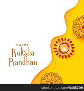 brother and sister raksha bandhan celebration background 