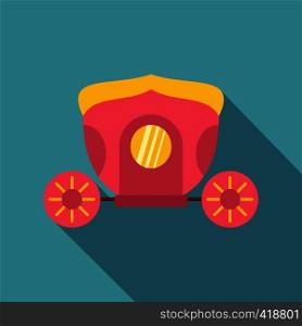 Brougham icon. Flat illustration of brougham vector icon for web. Brougham icon, flat style