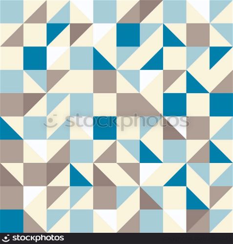 Brown and Blue Tiles