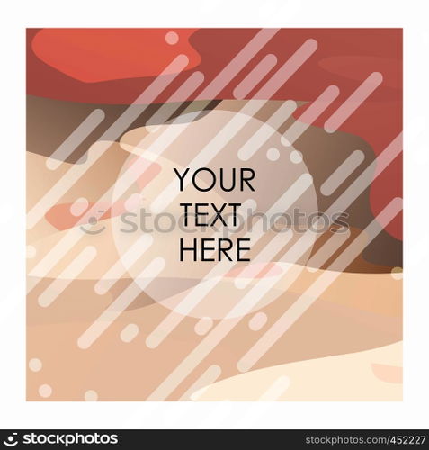 Brown and white pattern background vector
