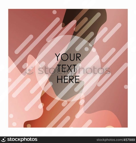 Brown and white pattern background vector