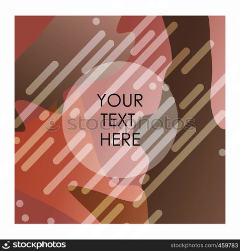 Brown and white pattern background vector