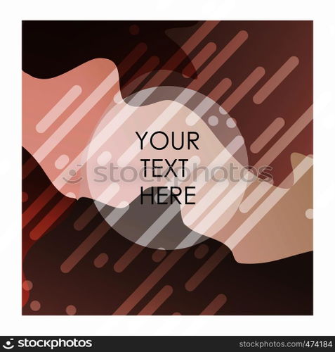 Brown and white pattern background vector