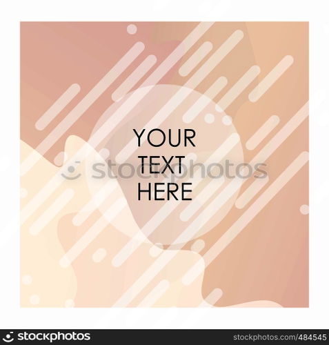 Brown and white pattern background vector