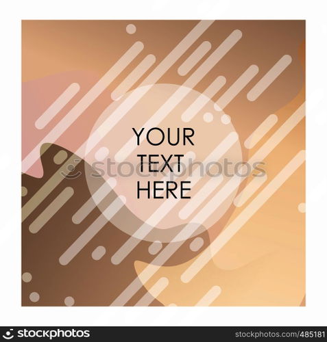 Brown and white pattern background vector