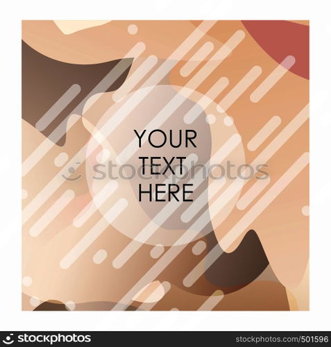 Brown and white pattern background vector