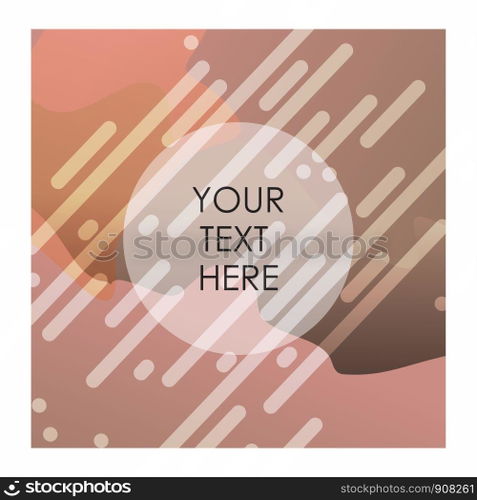 Brown and white pattern background vector