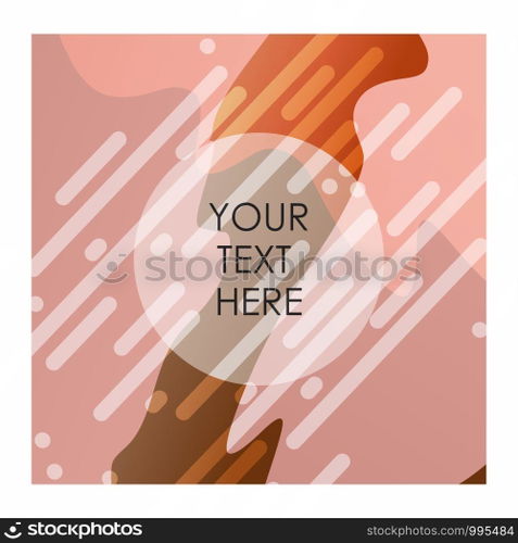 Brown and white pattern background vector