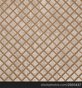 Brown background with diagonal stripes forming a rhombus. Vector illustration for banners, textures and simple backgrounds