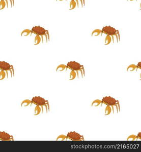 Brown crab pattern seamless background texture repeat wallpaper geometric vector. Brown crab pattern seamless vector