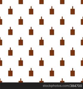 Brown cutting board pattern. Cartoon illustration of brown cutting board vector pattern for web. Brown cutting board pattern, cartoon style