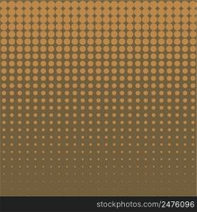 Brown halftone background from dots, dot pattern chocolate drops