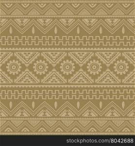 brown native american ethnic pattern. brown native american ethnic pattern theme vector art