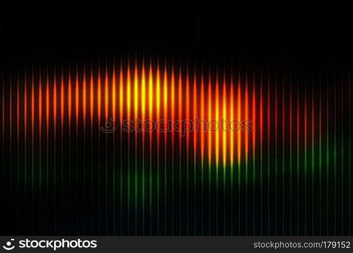 Brown orange green abstract blurred gradient mesh with light lines vector background 