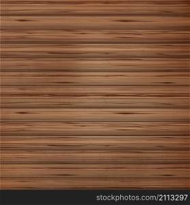 Brown wood plank background Vector illustration