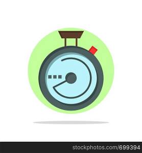 Browse, Compass, Navigation, Location Abstract Circle Background Flat color Icon