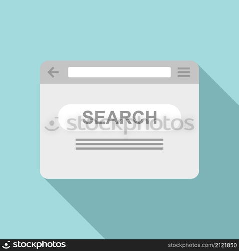 Browser wireframe icon flat vector. Computer internet. Website screen. Browser wireframe icon flat vector. Computer internet