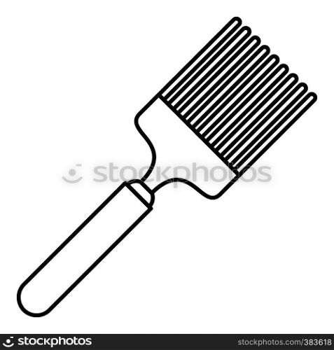 Brush icon. Outline illustration of brush vector icon for web. Brush icon, outline style
