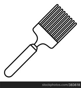 Brush icon. Outline illustration of brush vector icon for web. Brush icon, outline style