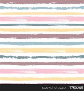 Brush pattern. Pastel stripes, grunge graphic colorful seamless texture. Paintbrushes for child textile swatches. Ink vector background. Illustration pattern brush artistic, seamless pastel. Brush pattern. Pastel stripes, grunge graphic colorful seamless texture. Paintbrushes for child textile swatches. Ink vector background