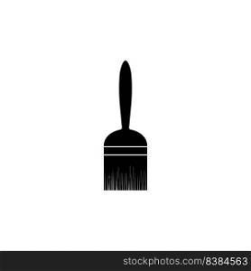 brush tool logo illustration design