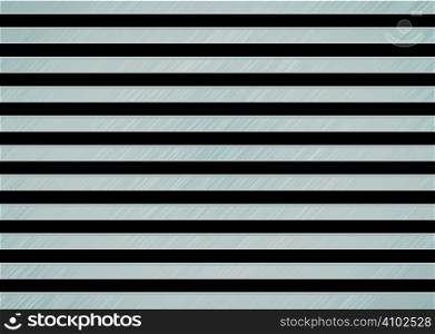 Brushed metal background with slats and brushed effect