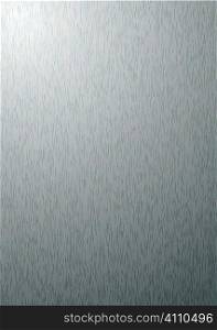 Brushed silver metal aluminum background with grain