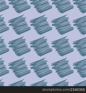 Brushstrokes and thin stripes seamless pattern. Cross Hatching endless background. Grunge backdrop. Design for fabric, textile print, surface, wrapping, cover, greeting card. Vector illustration. Brushstrokes and thin stripes seamless pattern. Cross Hatching endless background. Grunge backdrop.