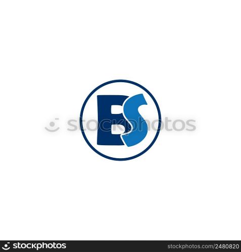 BS letter logo. vector illustration trendy design