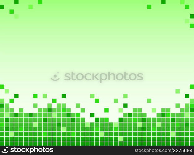 bstract background with pixels. Vector