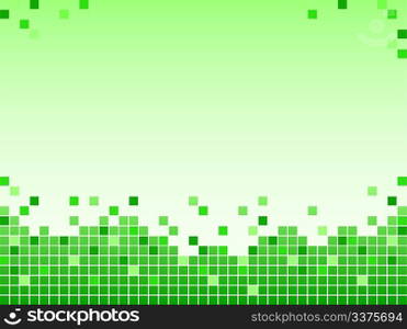 bstract background with pixels. Vector