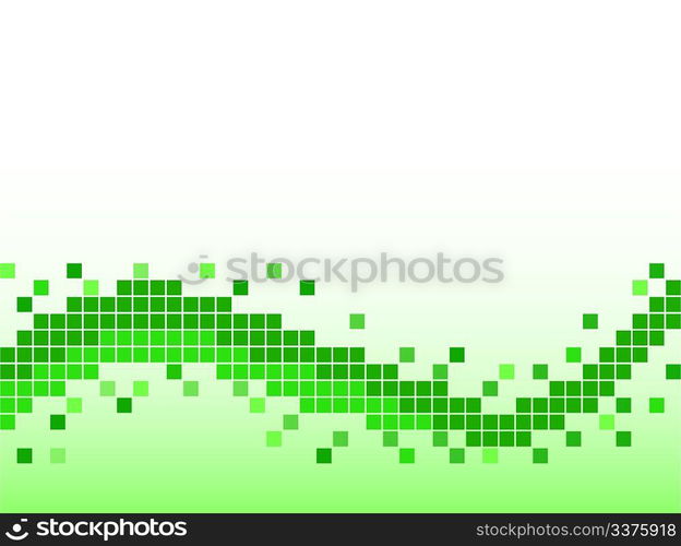 bstract background with pixels. Vector