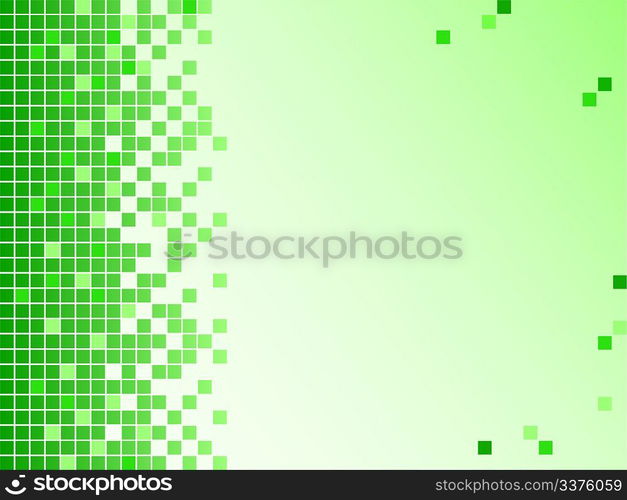 bstract background with pixels. Vector