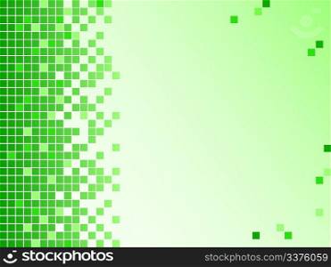 bstract background with pixels. Vector
