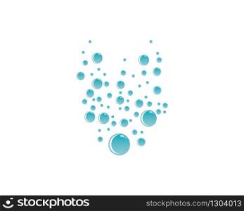 Bubble background vector icon illustration design