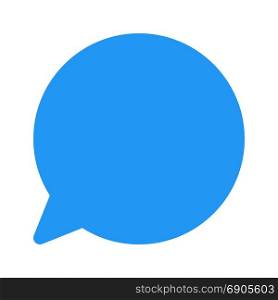 bubble chat, icon on isolated background