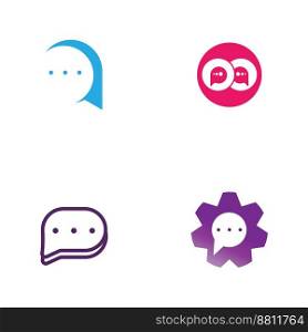 Bubble Chat Social Template